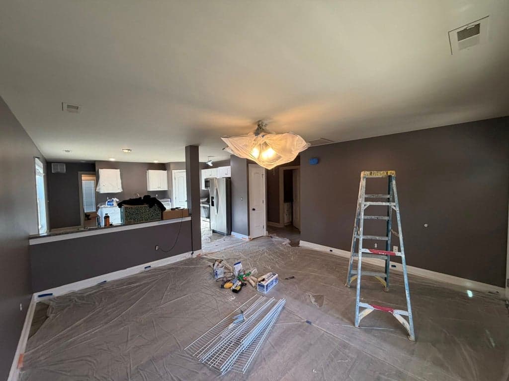 Interior Painting project completed by Powerhouse Contracting